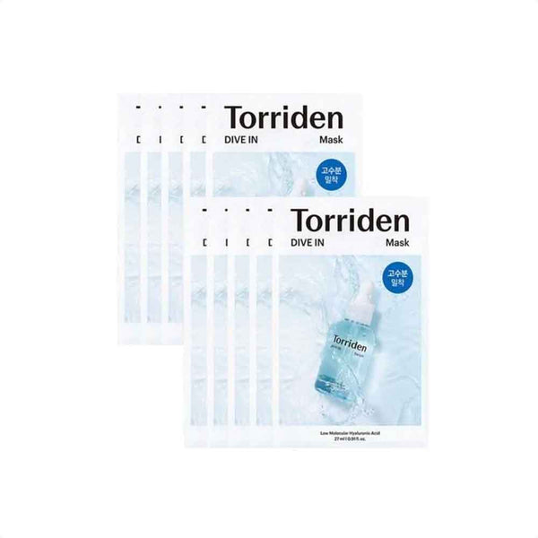 Torriden Hyaluronic Acid Masks [10 Pack]